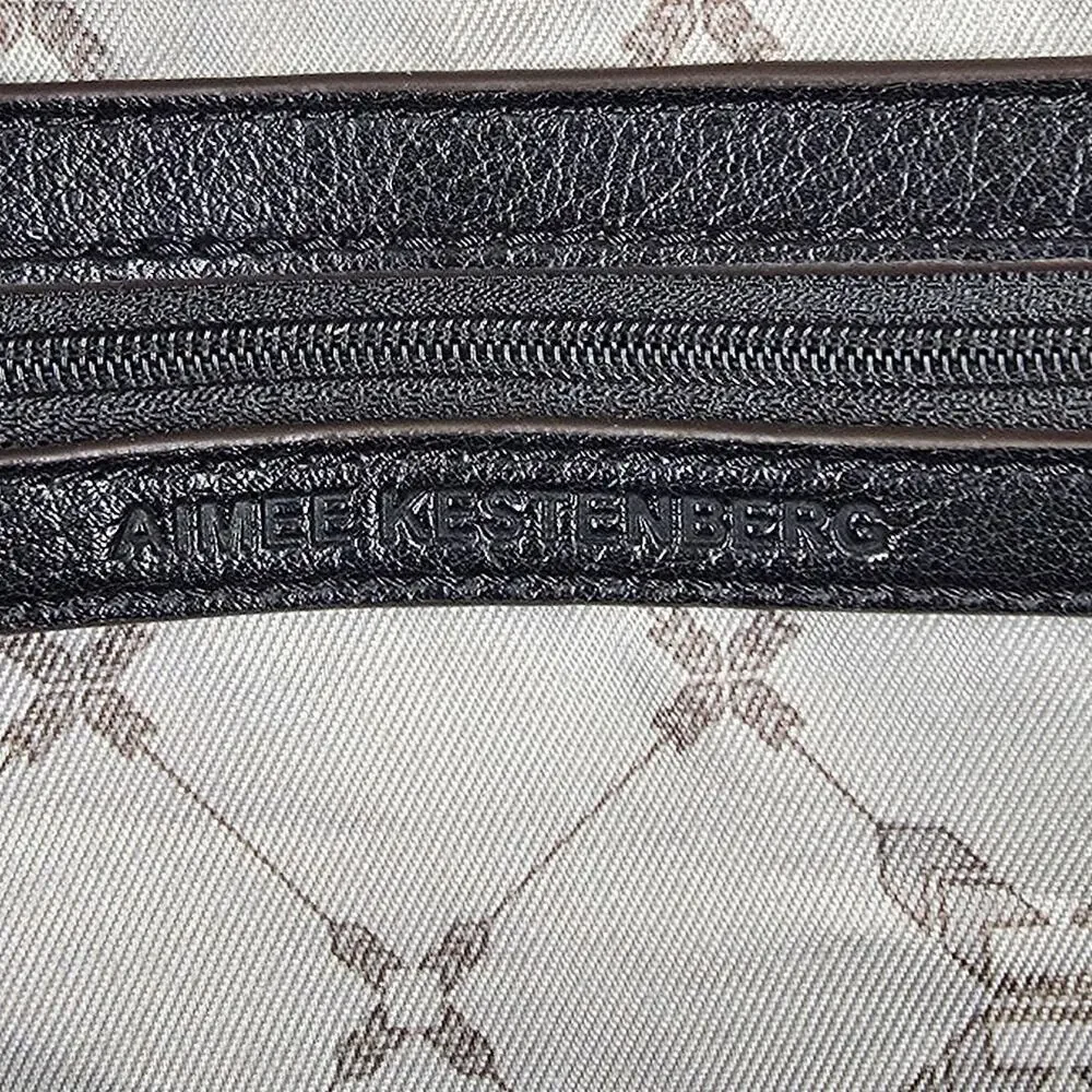 AIMÉE KESTENBERG NEOPRENE DUFFLE BAG – GRAY – TROLLEY SLEEVE – LARGE WEEKENDER